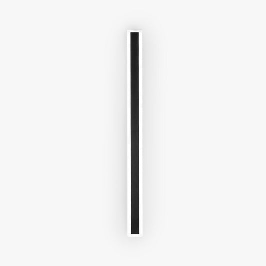 Outdoor Wall Lights Modern Black Linear LED Wall Sconce IP65 Waterproof