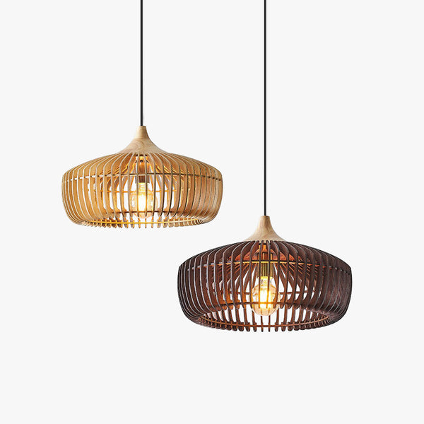 Muto Nordic Wood Pendant Lamp