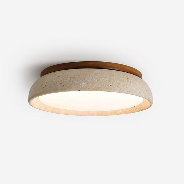Piedra Travertine Ceiling Light